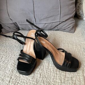 Black heels